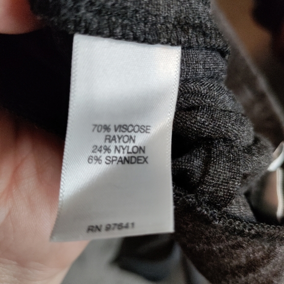 J Jill Womens Ponte Leggings Charcoal NWT Sz XS - Picture 7 of 8